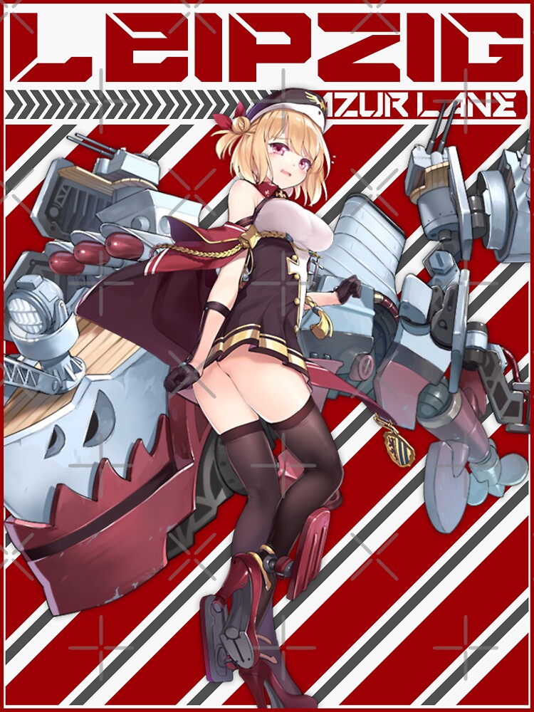 Azur Lane Lepzig Sticker Von Votrevpx Redbubble