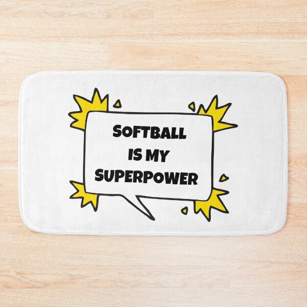 Item preview, Softball is my superpower designed and sold by TheGreenGoat.
