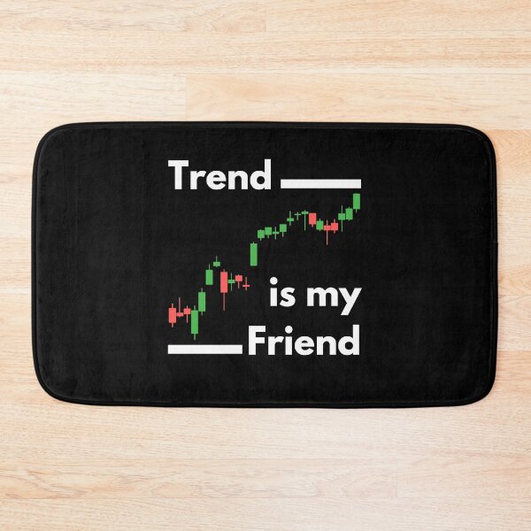Item preview, Trend is my Friend (White) designed and sold by TraderShirts.