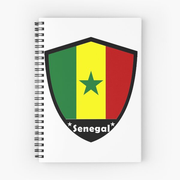 Artikelvorschau, Abzeichen mit senegalesischer Flagge entworfen und verkauft von Gina-Driada.