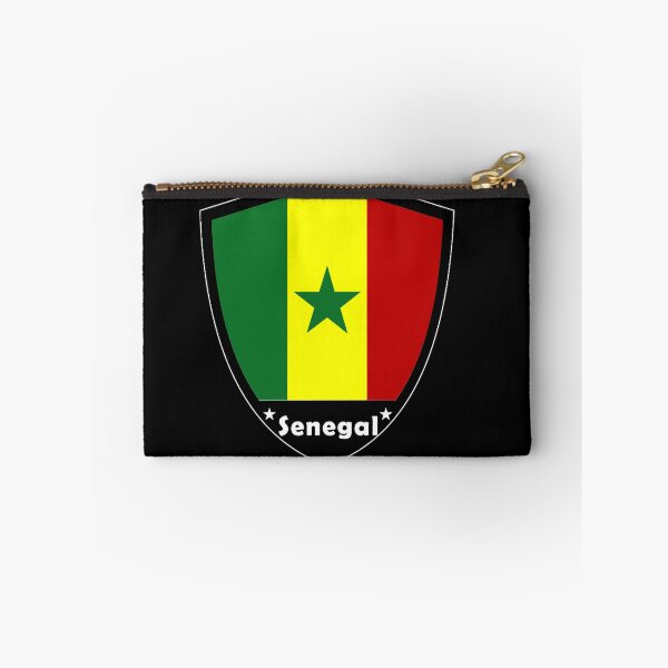 Item preview, Senegal Flag Badge designed and sold by Gina-Driada.