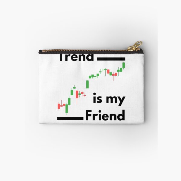 Item preview, Trend is my Friend (Black) designed and sold by TraderShirts.