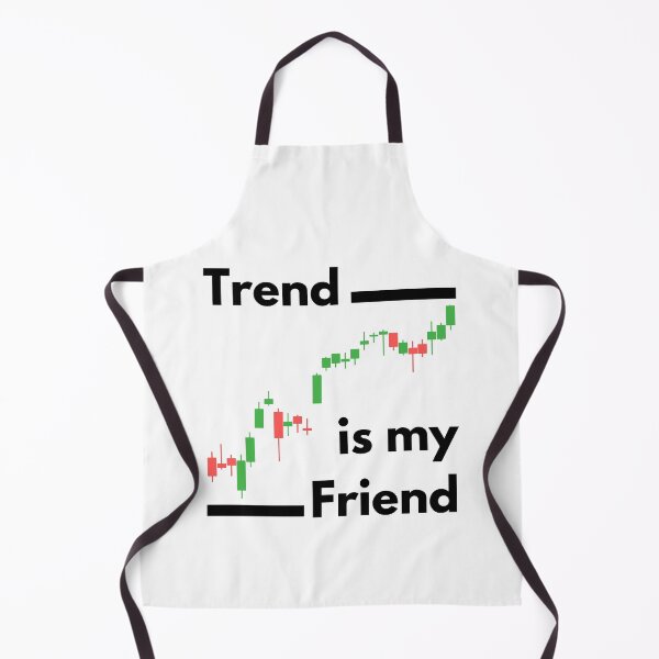 Item preview, Trend is my Friend (Black) designed and sold by TraderShirts.