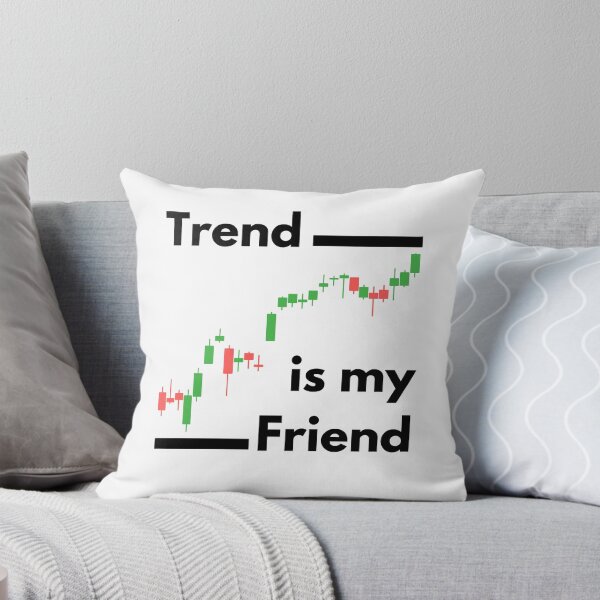 Item preview, Trend is my Friend (Black) designed and sold by TraderShirts.