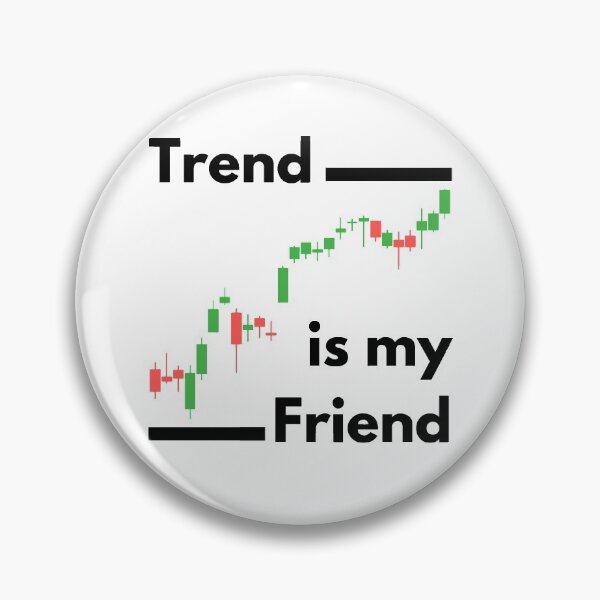 Item preview, Trend is my Friend (Black) designed and sold by TraderShirts.