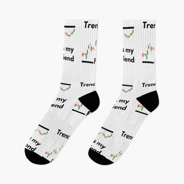 Item preview, Trend is my Friend (Black) designed and sold by TraderShirts.