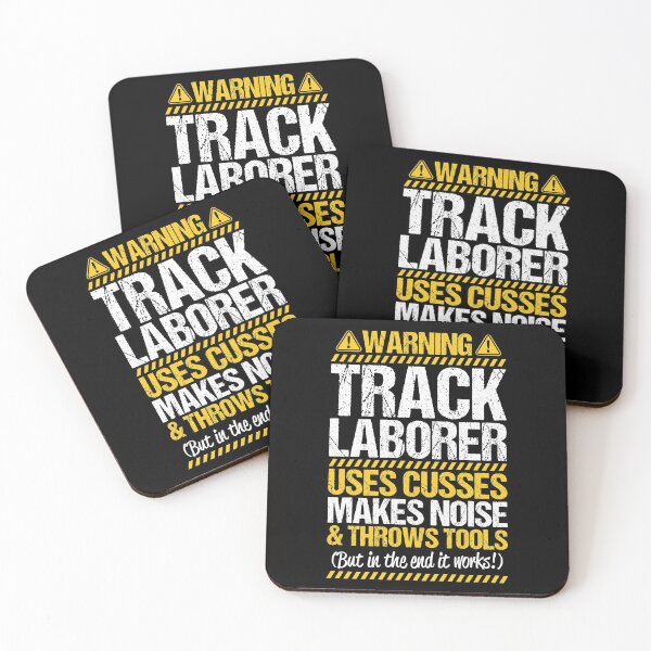 Item preview, Track Laborer Track Layer Railroad Construction designed and sold by Krautshirts.