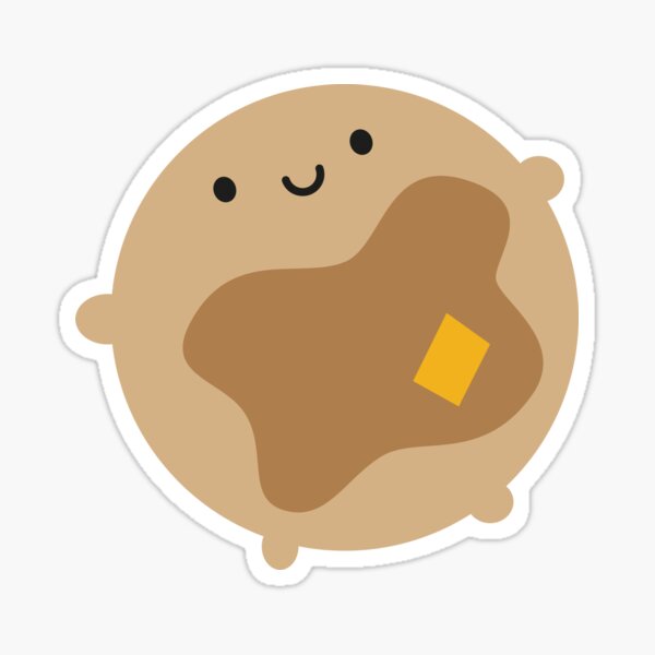 Kawaii Pancake Sticker