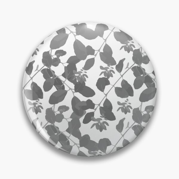 Item preview, Grey Leaves pattern, white, grey, leaves. designed and sold by PrintedDreams.