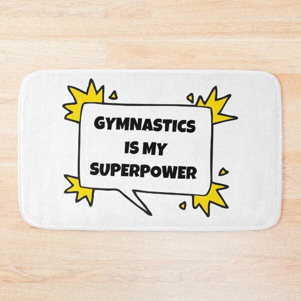 Item preview, Gymnastics is my superpower designed and sold by TheGreenGoat.