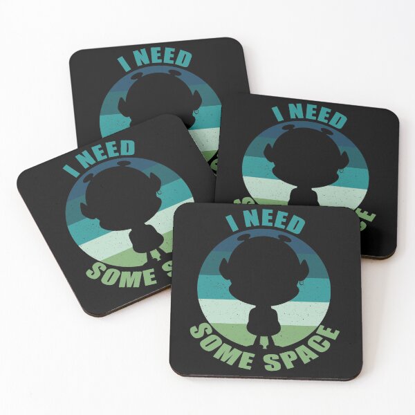 Item preview, I need some space. Funny , cute alien design in blue and green. designed and sold by LaBellCreative.