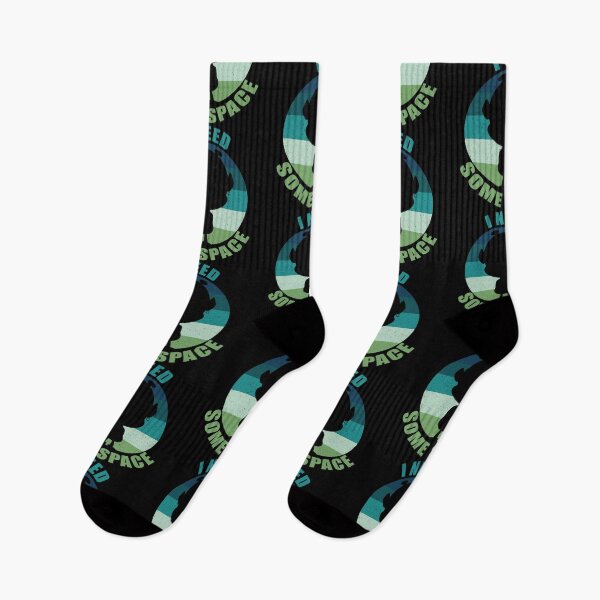 Item preview, I need some space. Funny , cute alien design in blue and green. designed and sold by LaBellCreative.