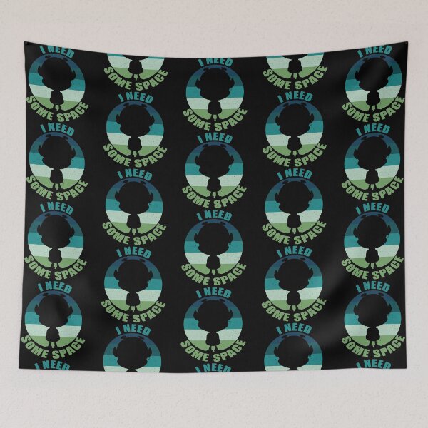 Item preview, I need some space. Funny , cute alien design in blue and green. designed and sold by LaBellCreative.