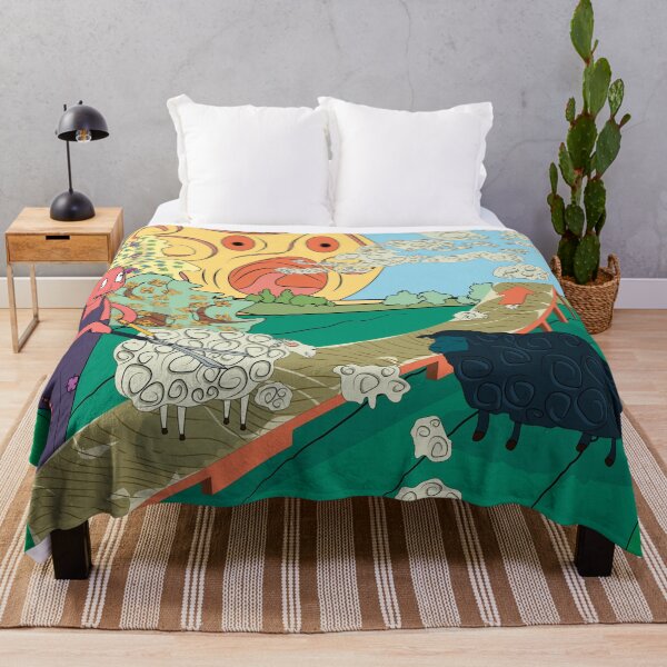 Item preview, Shearing sheep psychedelic art designed and sold by BorneowithLove.