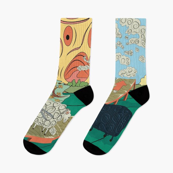 Item preview, Shearing sheep psychedelic art designed and sold by BorneowithLove.