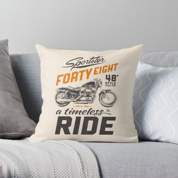 Forty Eight Throw Pillow