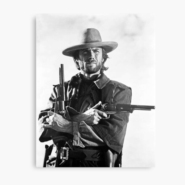 Clint Eastwood Metal Print