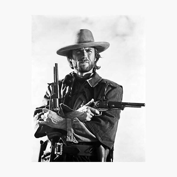 Clint Eastwood Photographic Print