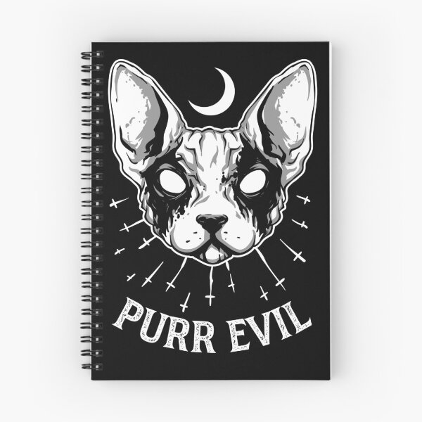 Item preview, Purr evil - wicked cat designed and sold by SidTastic .