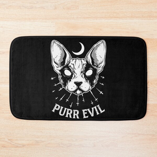 Item preview, Purr evil - wicked cat designed and sold by SidTastic .