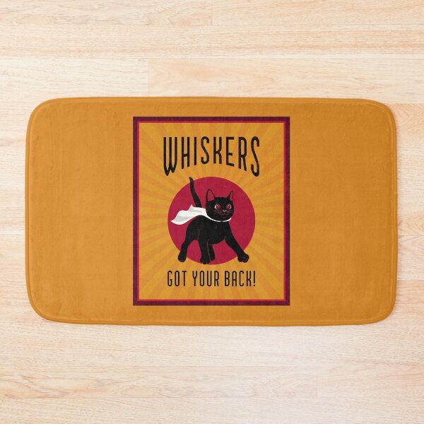 Item preview, Superhero Feline - Whiskers Got Your Back designed and sold by kcaandwu.
