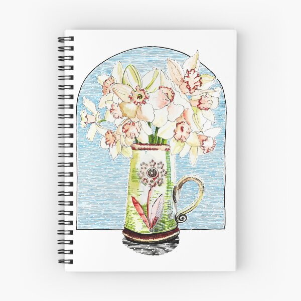 Item preview, Spring Daffodils In a Vase Pen Drawing designed and sold by JulieSpriddle.
