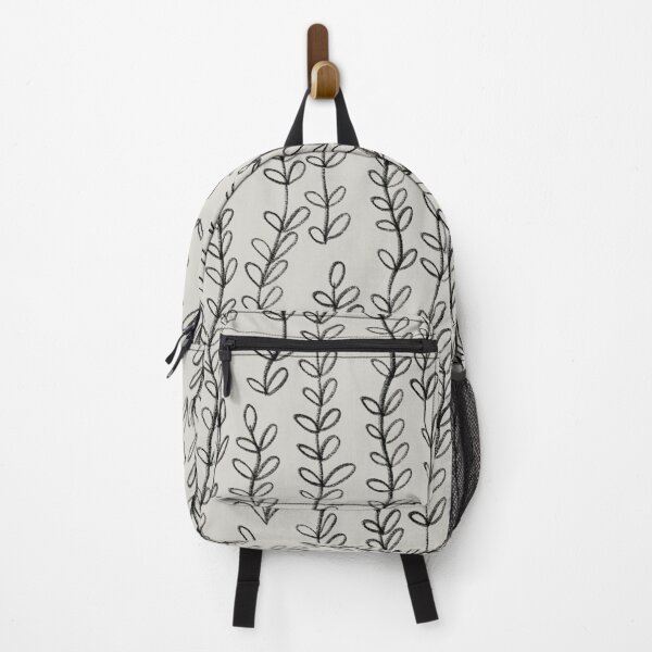 Item preview, Floral vine decor pattern for plant lovers - gray designed and sold by MNCO.
