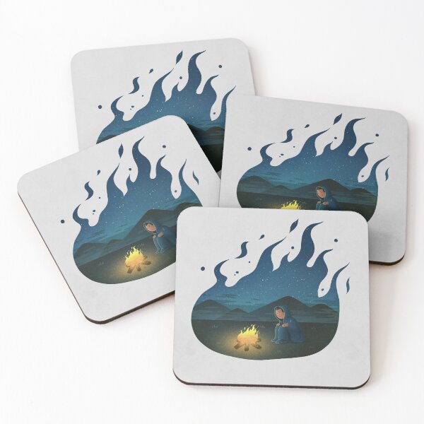 Item preview, Peaceful campfire nights designed and sold by BorneowithLove.