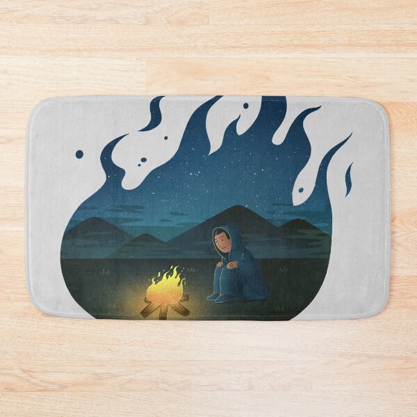 Item preview, Peaceful campfire nights designed and sold by BorneowithLove.