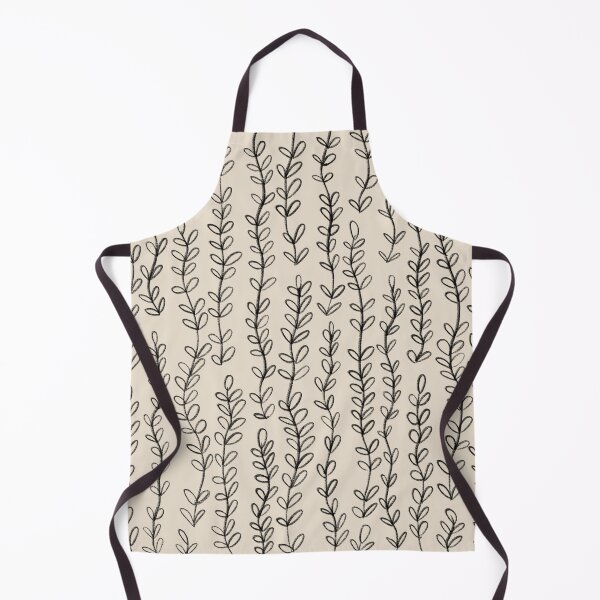 Item preview, Floral vine decor pattern for plant lovers - creamy beige designed and sold by MNCO.