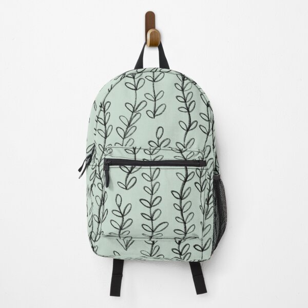 Item preview, Floral vine decor pattern for plant lovers - sage green designed and sold by MNCO.