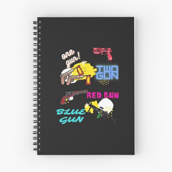 Item preview, one gun tow gun red gun blue gun designed and sold by nguyenduc646.