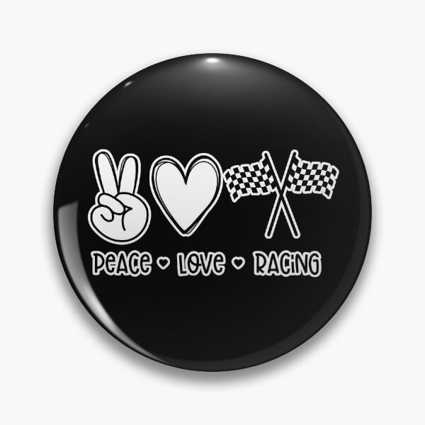 Item preview, Peace love Racing designed and sold by PilaStudio.