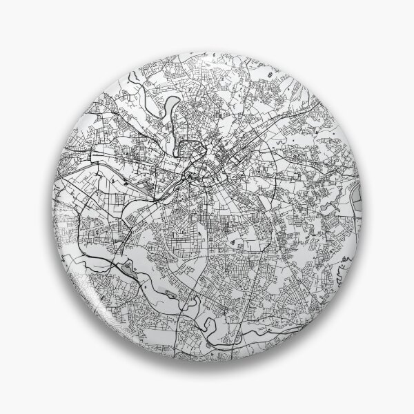 Item preview, Manchester England, Minimalist Map Print  designed and sold by MycodePosters.
