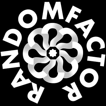 Artwork thumbnail, RandomFactor Logo White by TheRandomFactor