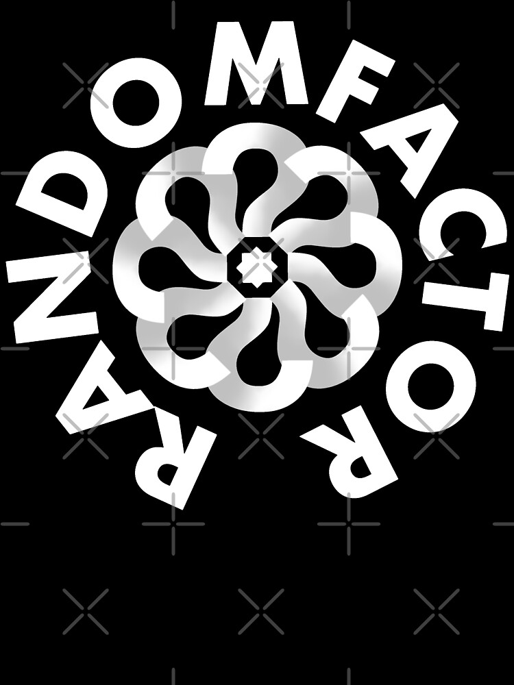 Thumbnail 7 of 7, Oversized T-Shirt, RandomFactor Logo White designed and sold by TheRandomFactor.
