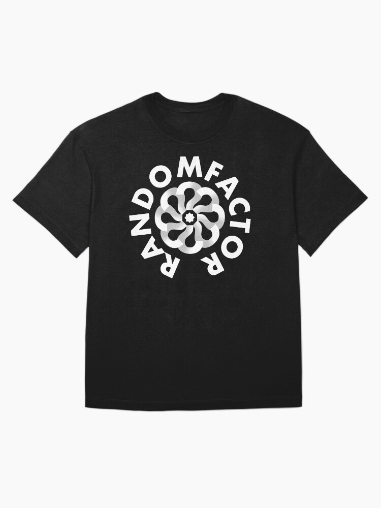 Thumbnail 3 of 7, Oversized T-Shirt, RandomFactor Logo White designed and sold by TheRandomFactor.