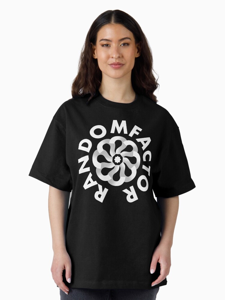 Thumbnail 1 of 7, Oversized T-Shirt, RandomFactor Logo White designed and sold by TheRandomFactor.