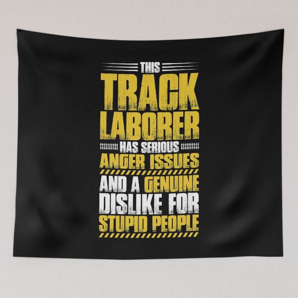 Item preview, Track Laborer Track Layer Railroad Construction designed and sold by Krautshirts.