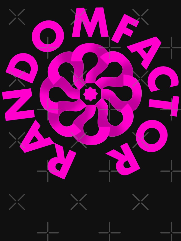 Thumbnail 7 of 7, Classic T-Shirt, RandomFactor Logo Pink designed and sold by TheRandomFactor.