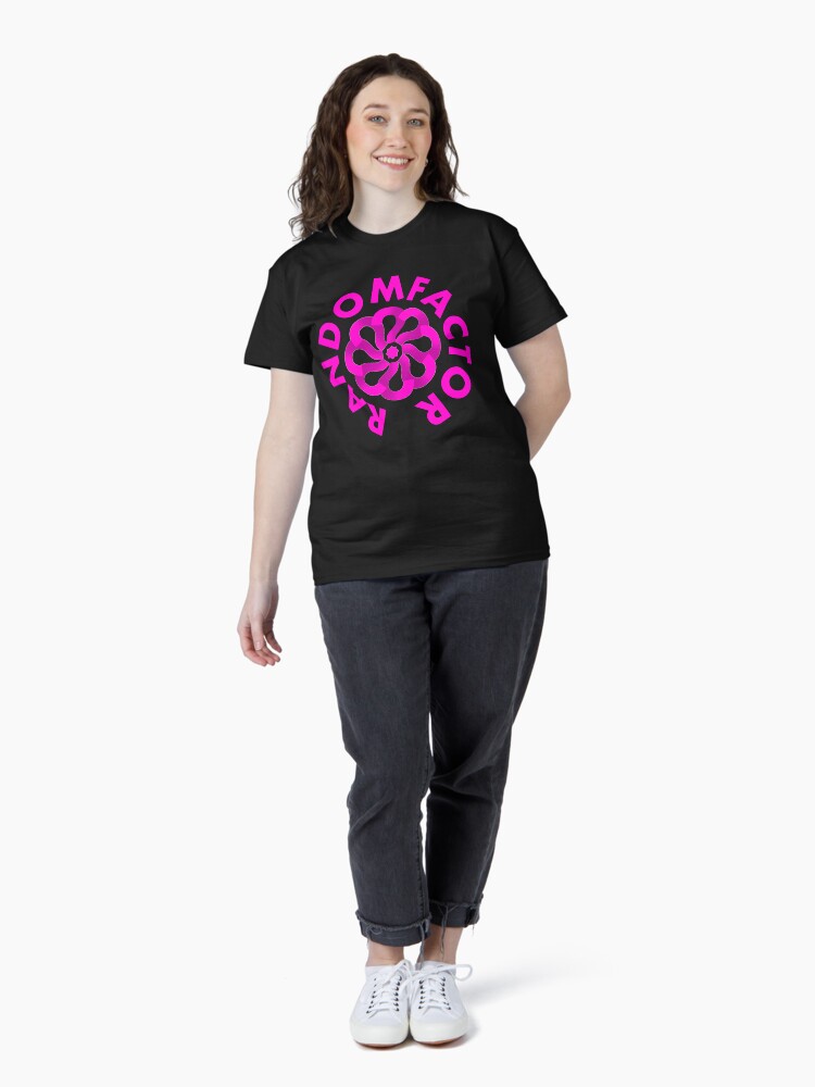 Thumbnail 4 of 7, Classic T-Shirt, RandomFactor Logo Pink designed and sold by TheRandomFactor.