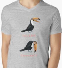 Toucan Toucan't Men's V-Neck T-Shirt