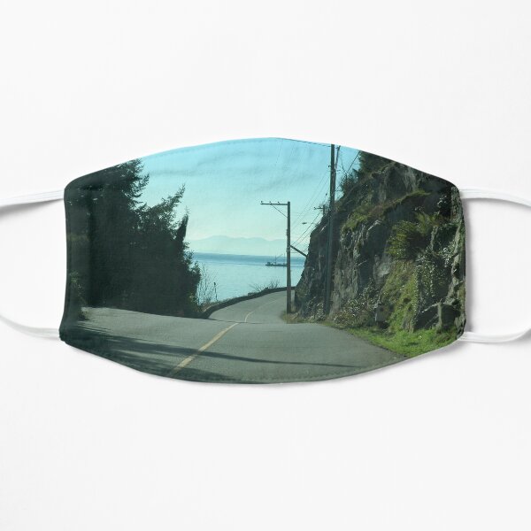 Dip In The Road Flat Mask