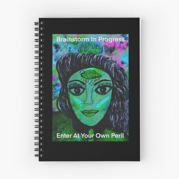Item preview, Brain Storm In Progress - Enter At Your Own Peril designed and sold by Imemewell.