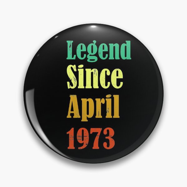 Item preview, Vintage 1973 legend since - 45th Birthday designed and sold by Artnight.