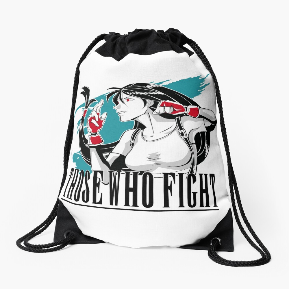 Those Who Fight Drawstring Bag