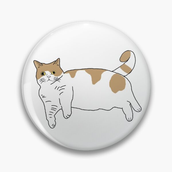 Item preview, lying cat designed and sold by Catsketch.