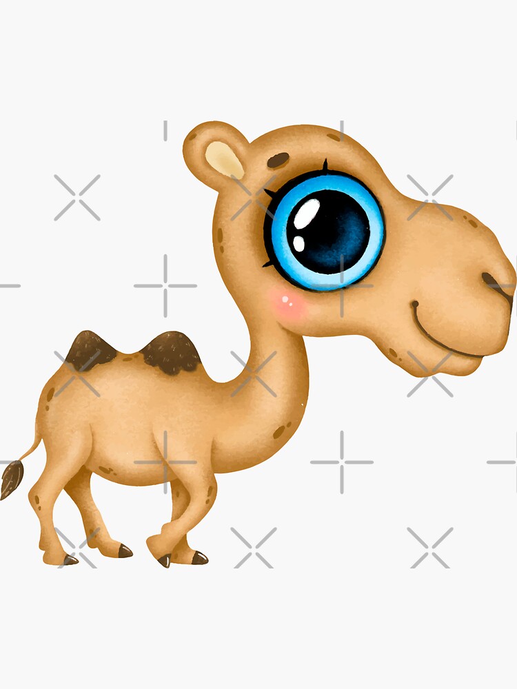 Brown Camel Sticker for Sale by Castiel3