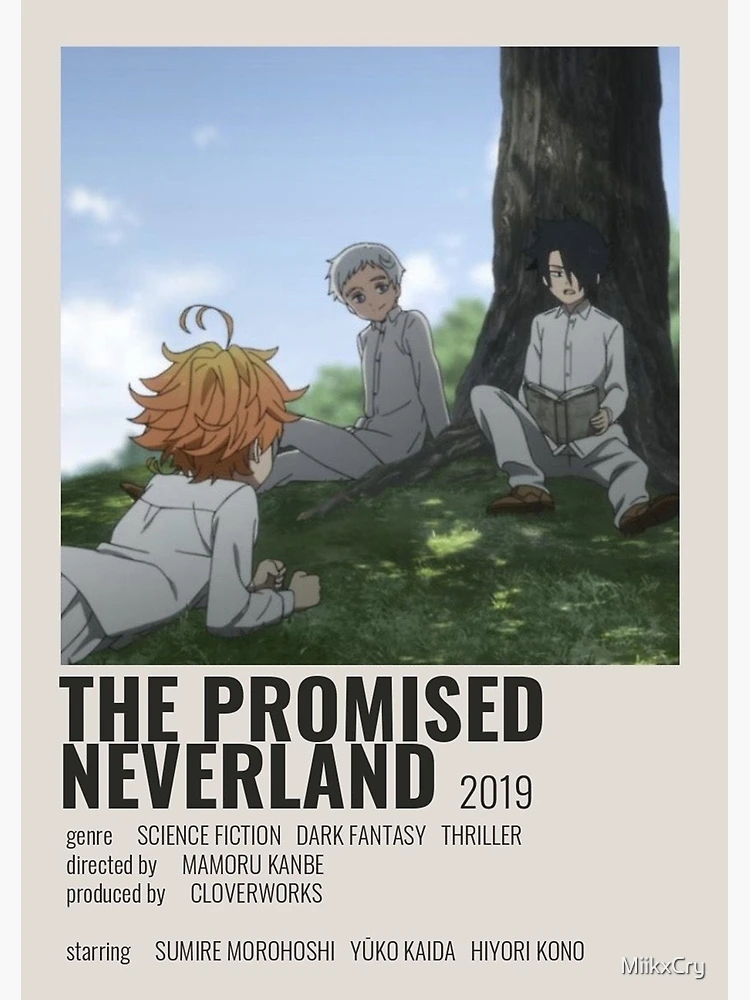 The Promised Neverland in 2023  Film posters minimalist, Anime films, Anime  printables