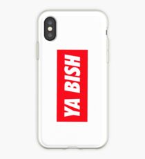 Ya Bish Typography iPhone-Hülle & Cover